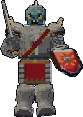 Front of the dragonborn warrior paper mini