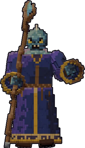Frente de la papermini de dracónido mago