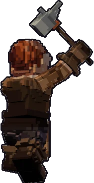 Espalda de la papermini de enano herrero