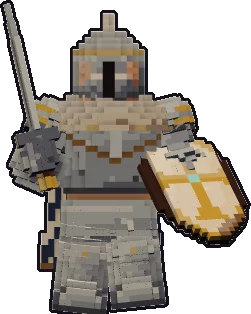 Frente de la papermini de enano paladín