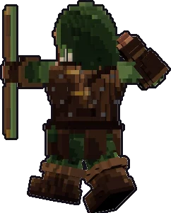 Espalda de la papermini de enano explorador