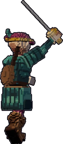 Espalda de la papermini de elfo bardo