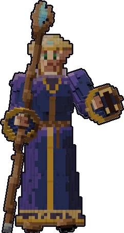 Frente de la papermini de elfo mago