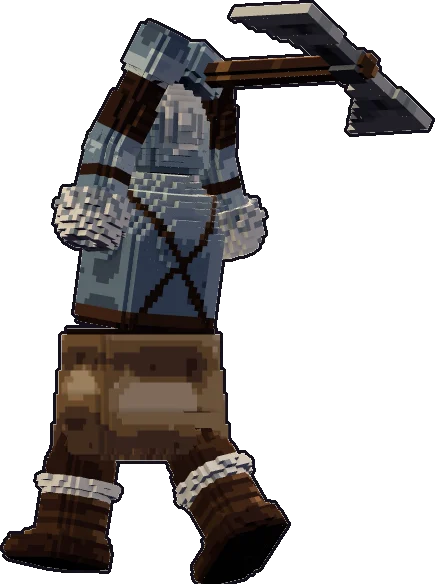 Espalda de la papermini de gigante de escarcha bárbaro