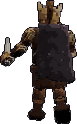 Espalda de la papermini de gnoll pícaro
