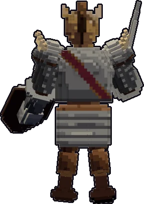Espalda de la papermini de gnoll guerrero