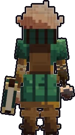 Back of the gnome merchant paper mini