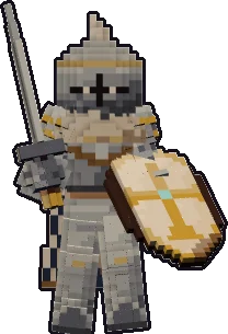 Frente de la papermini de mediano paladín