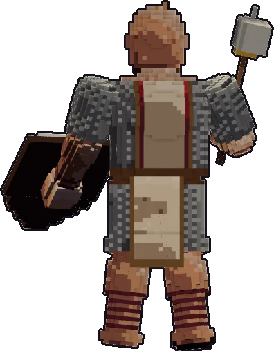 Espalda de la papermini de gigante de las colinas clérigo