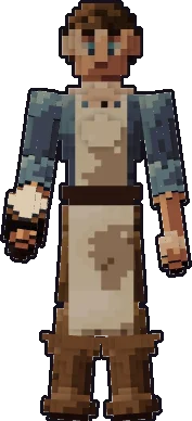 Frente de la papermini de humano tabernero