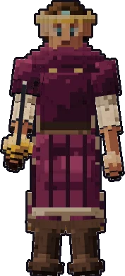 Frente de la papermini de humano noble
