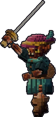 Frente de la papermini de kóbold bardo
