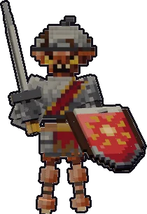 Frente de la papermini de kóbold guerrero
