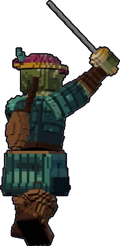 Espalda de la papermini de orco bardo