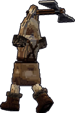 Espalda de la papermini de esqueleto bárbaro