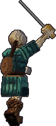 Back of the skeleton bard paper mini