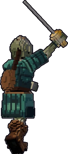Back of the zombie bard paper mini